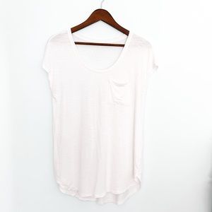 24/7 Maurices | Basic White Pocket Tee
